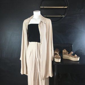 Ashley Stewart high waist 2 pc